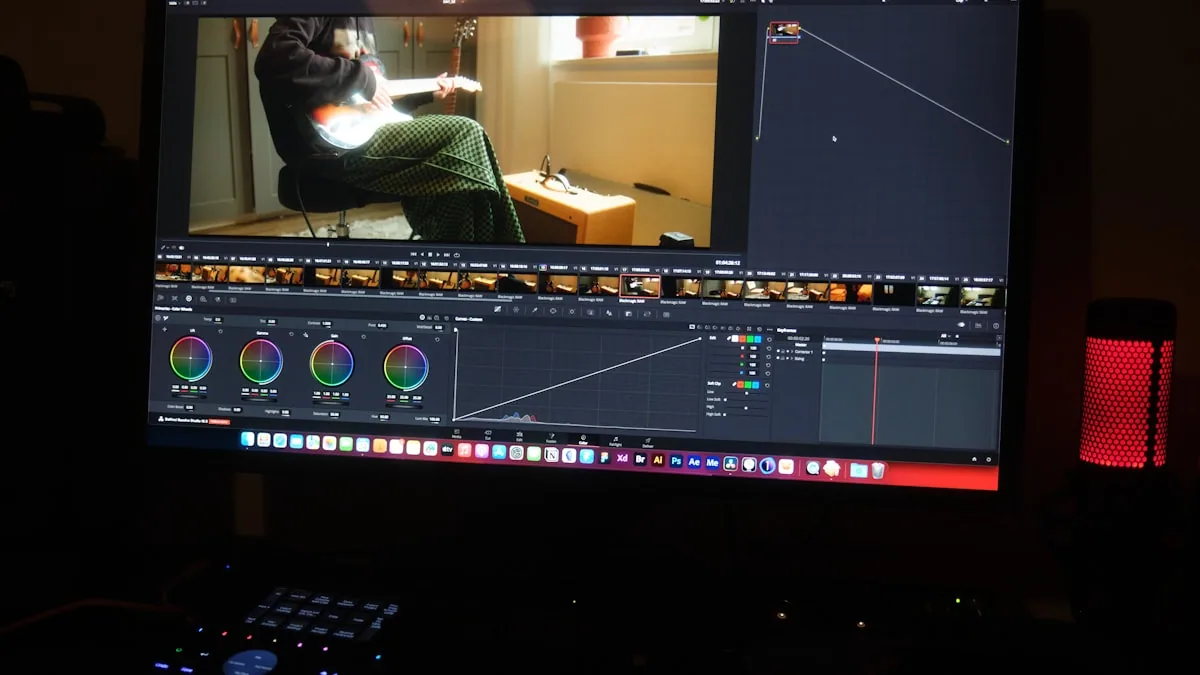 Visual representation for Editing & Post-Production
